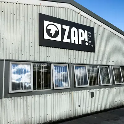 external brand signage Photo