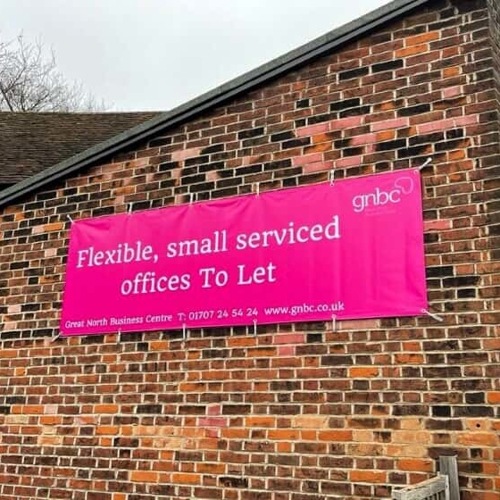 Exterior Building Banner