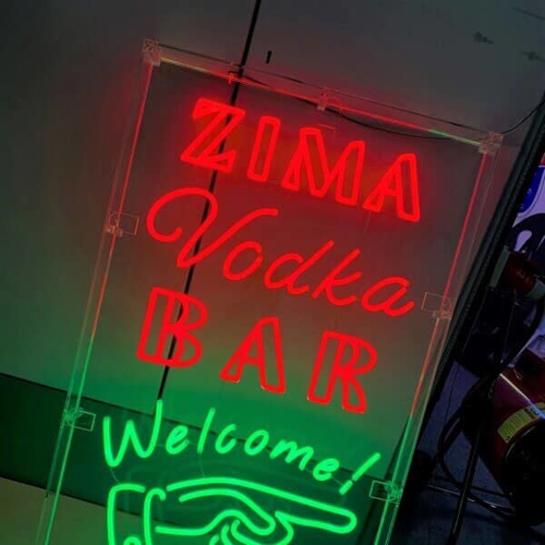 Light Up Welcome Sign