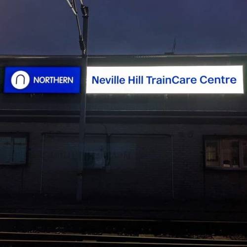 TrainCare Centre Sign