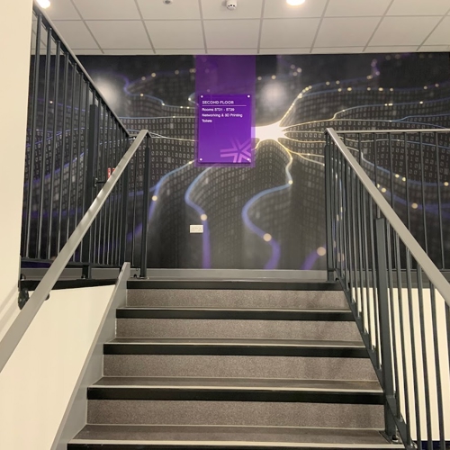 Hallway Interior Wayfinding