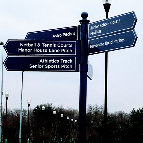 Wayfinding Site Sign