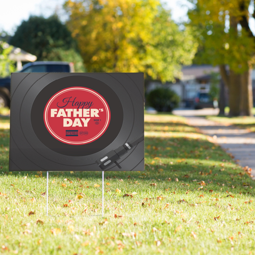 Father's Day Yard Sign