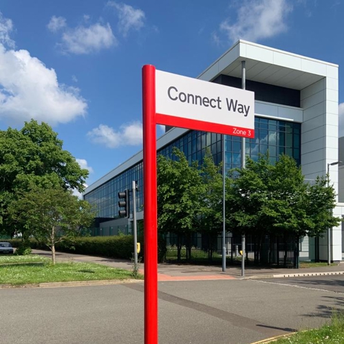 Outdoor Wayfinding Sign