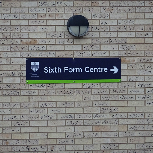 School Directional Site Sign