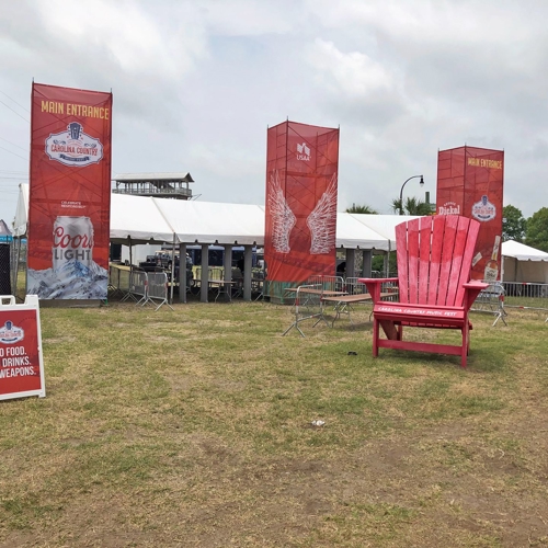 Country Music Concert Custom Display