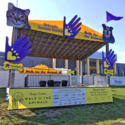 Humane Society Custom Display