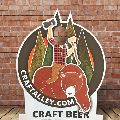 Craft Beer Delivery Cut Out