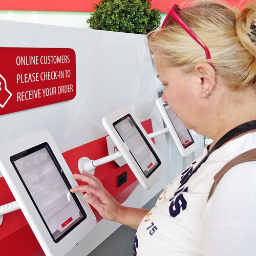 Online Customer Check-In Kiosk