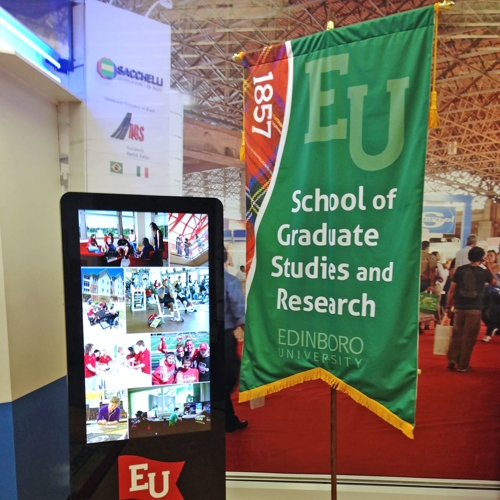University Digital Display Kiosk