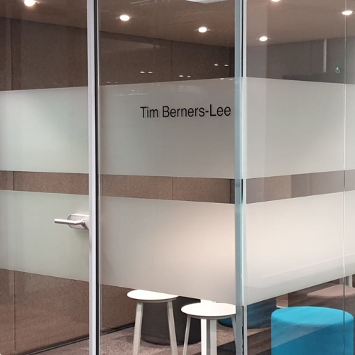 Decorative Privacy Window Graphics