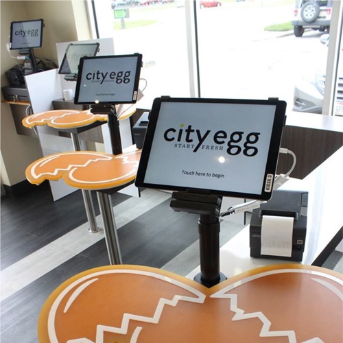 City Egg Tops and Digital Kiosks