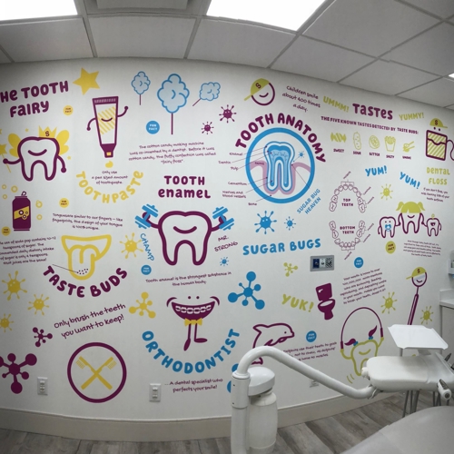 Dentist Office Vinyl Lettering