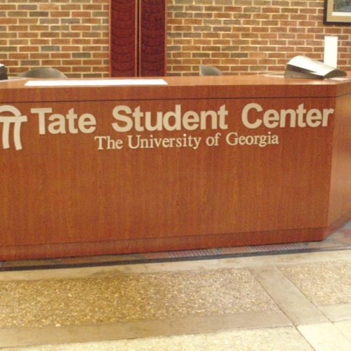 Student Center Dimensional Lettering