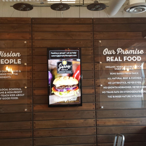 Burger Digital Poster