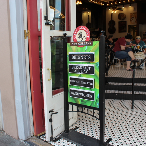 Restaurant Sidewalk Sign