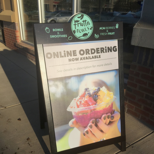 Retail A-Frame Sign