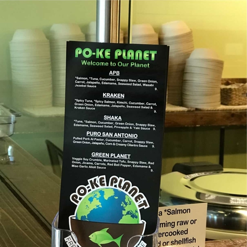 To Go Menu