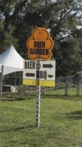 event directional sign