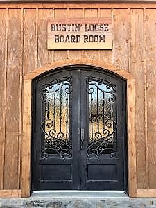 event venue carved wood sign