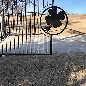 event venue custom gate sign