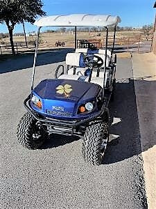 event venue golf cart decal