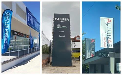 exterior banners flags