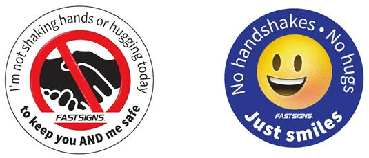 FASTSIGNS COVID-19 Labels & Decals
