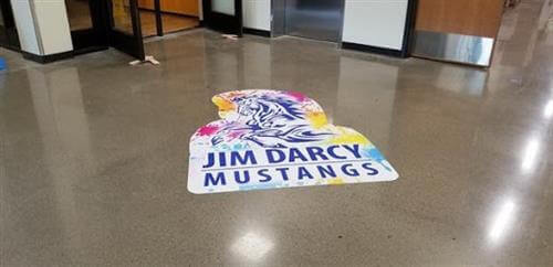 floor decal