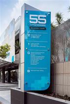 office outdoor directional sign