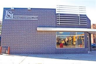 before rebranded building signs