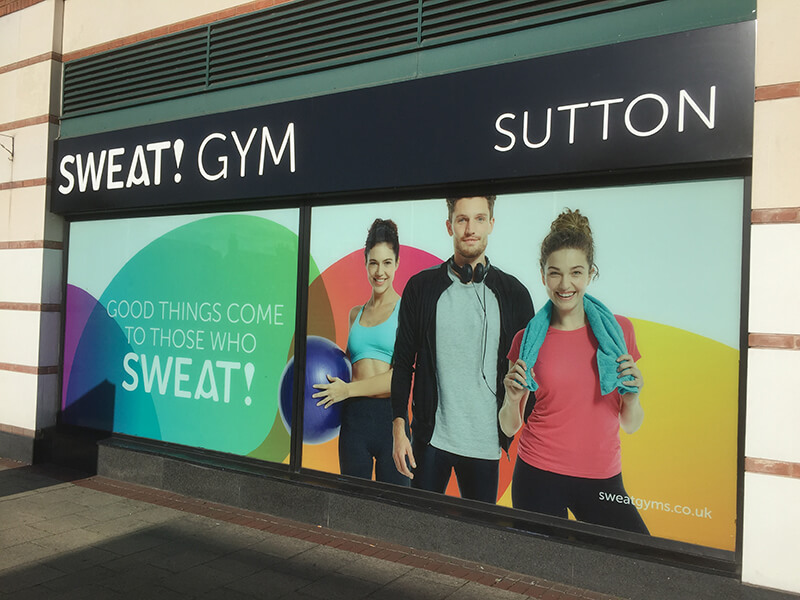 Launching a New Gym Facility with Signs and Graphics