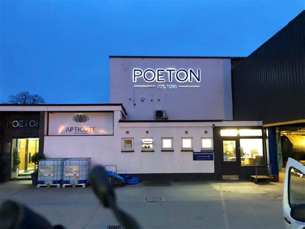 Poeton Illuminated Sign