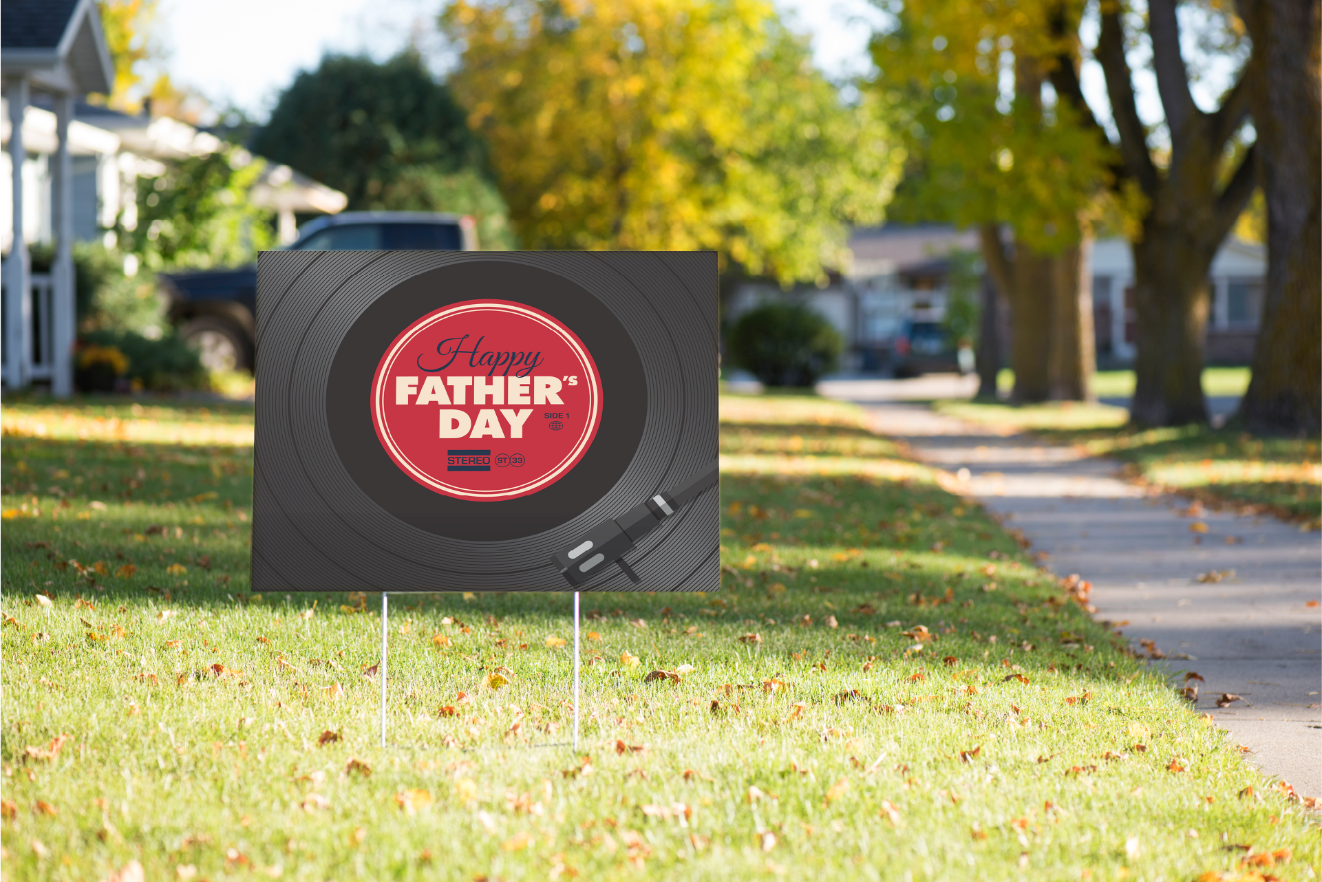 Father's Day Yard Sign
