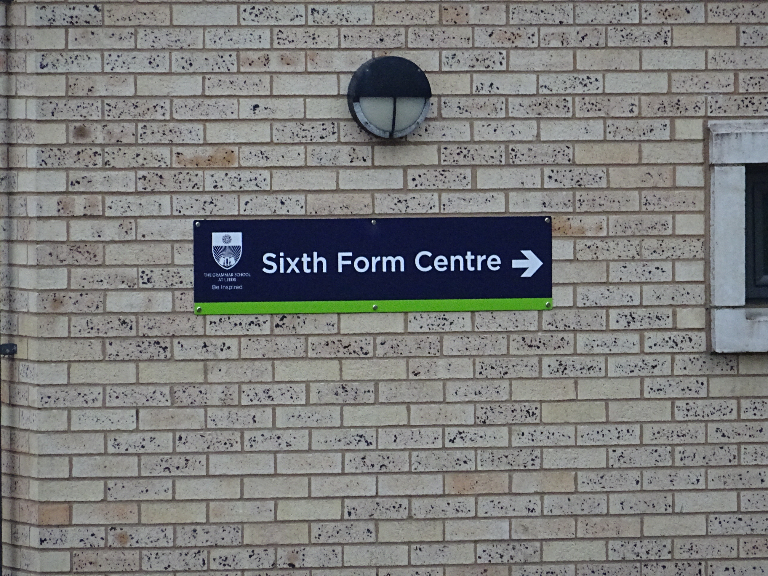 School Directional Site Sign