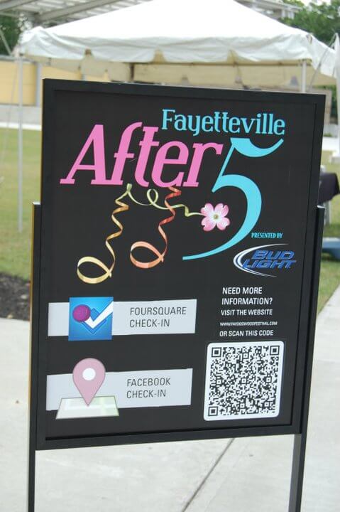 Event printed poster