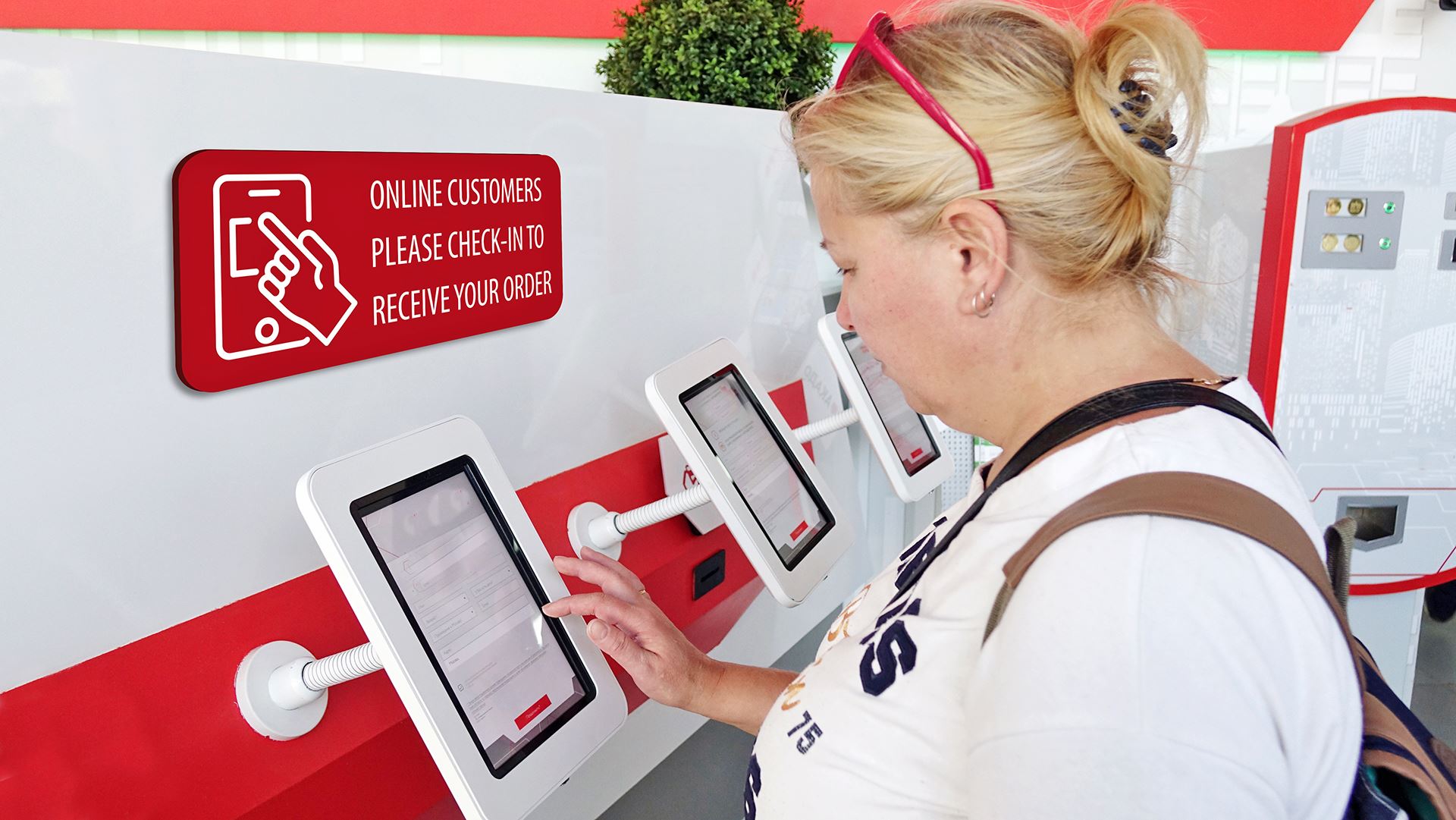 Online Customer Check-In Kiosk