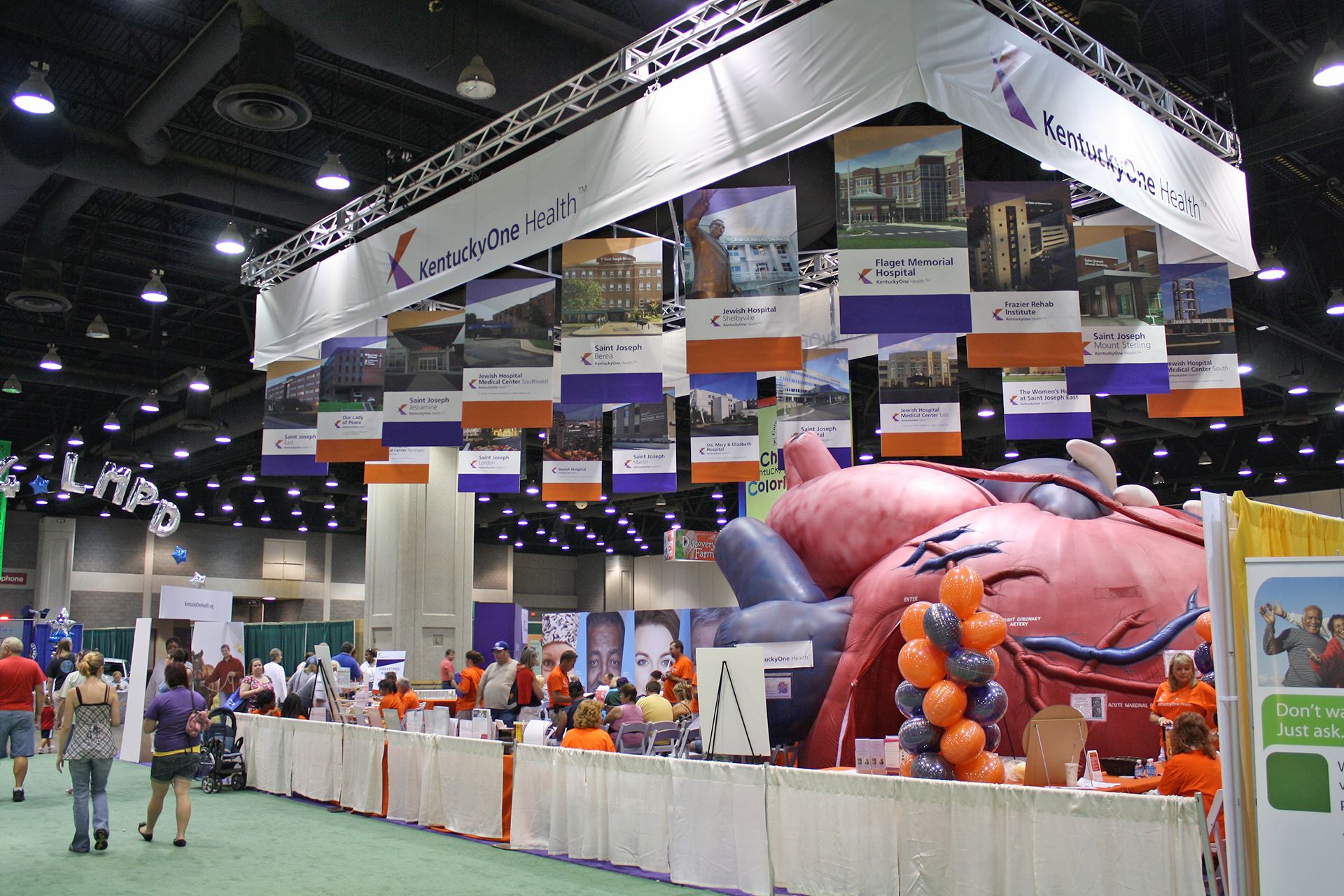 Large Trade Show Event Display