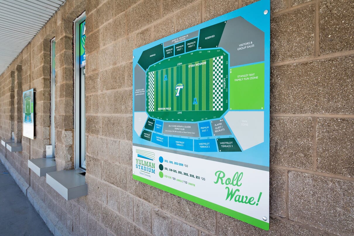 Stadium Wall Graphic