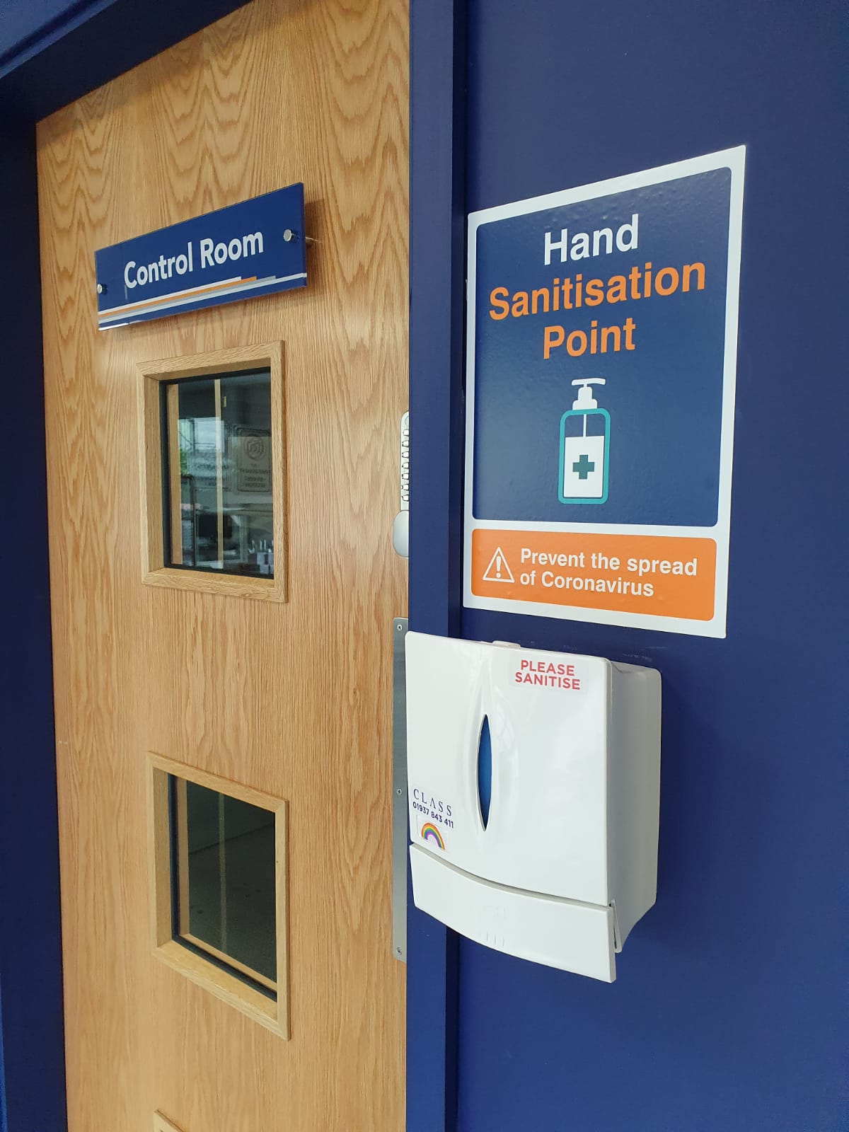Hand Sanitizing Wall Mount