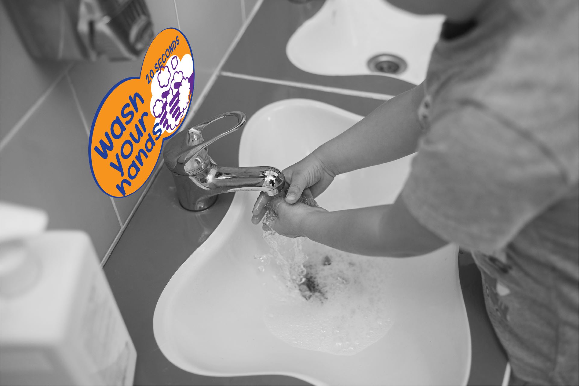Hand Washing Children's Sign
