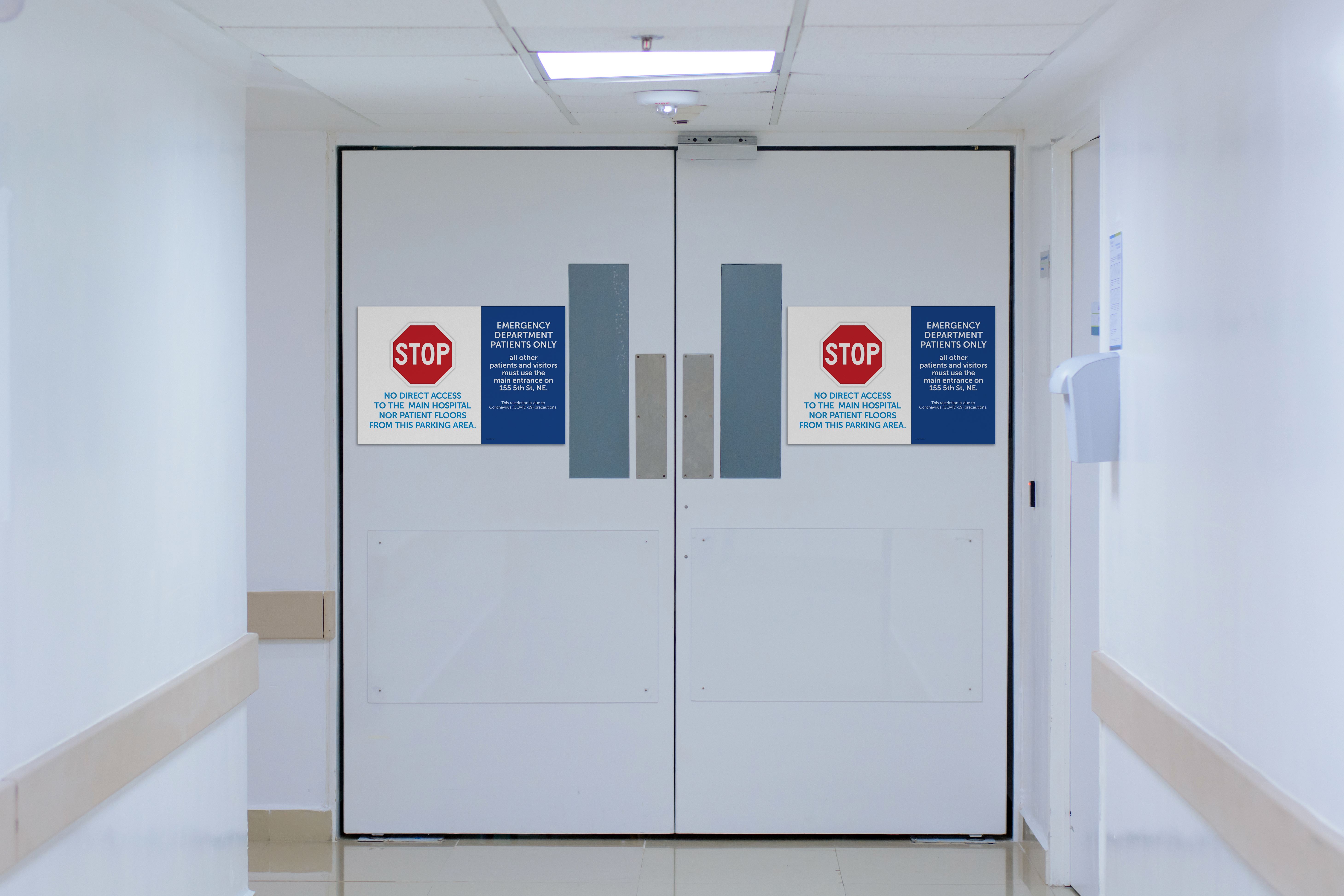 Door Way Stop Sign