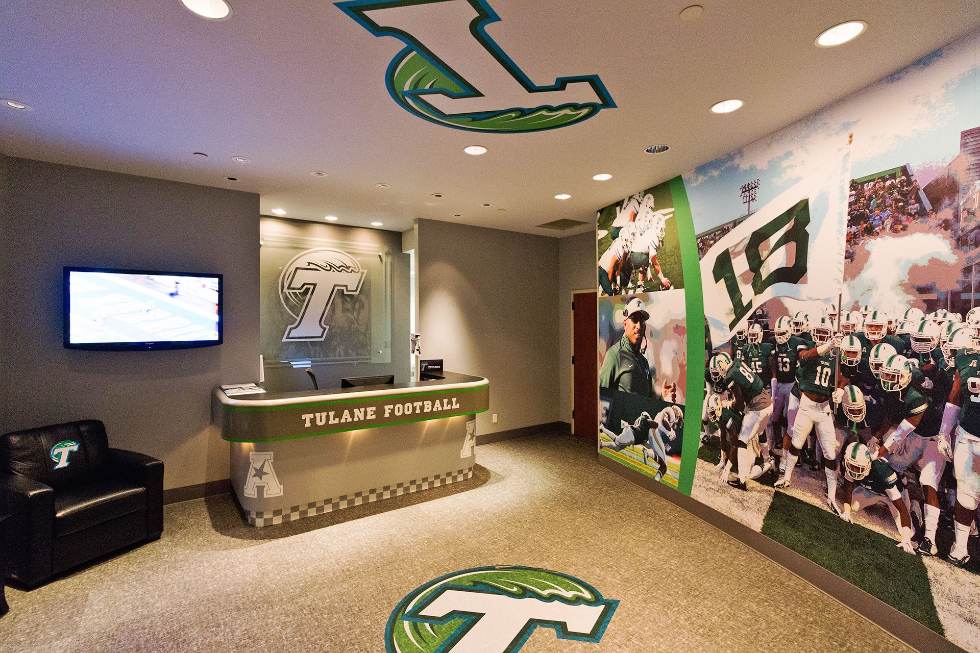 Athletic Wall, Floor and Ceiling Graphics