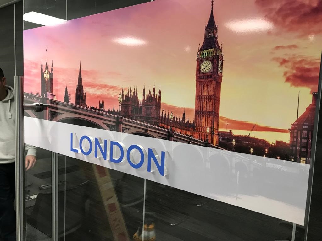 Custom Logo Door Graphics