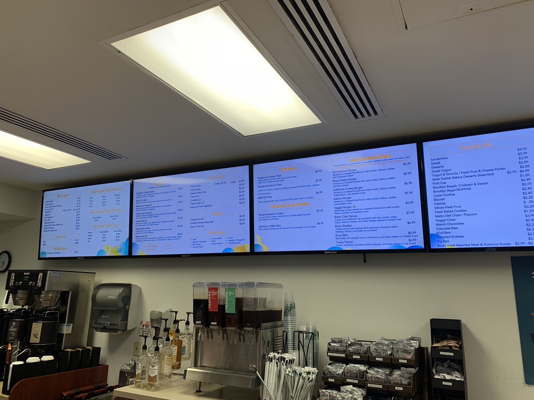 Hospital Digital Menu Board