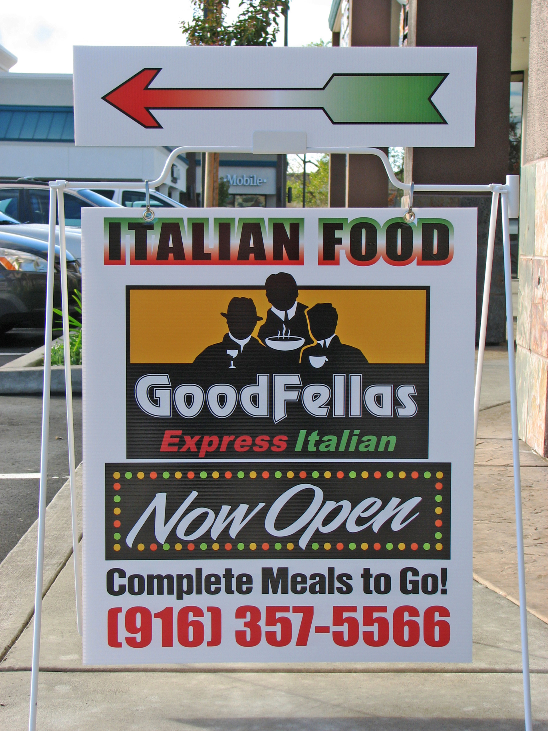 Restaurant A-Frame Sign