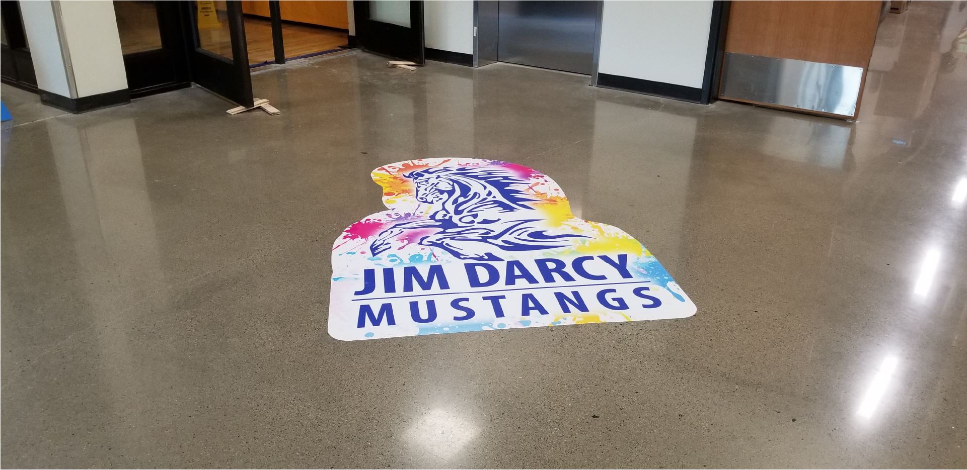 Custom Vinyl Floor Decals