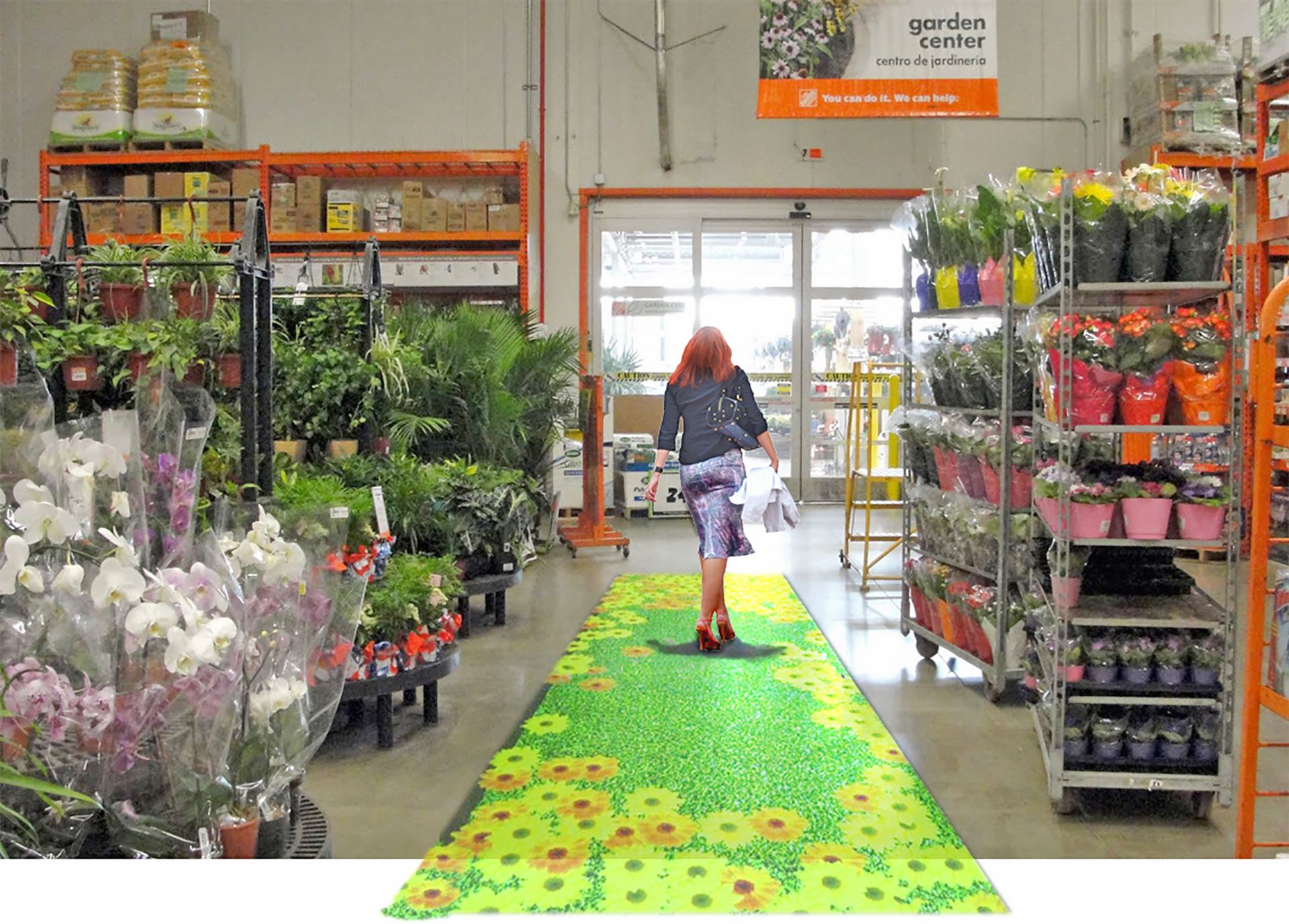 Interactive Floor Projection