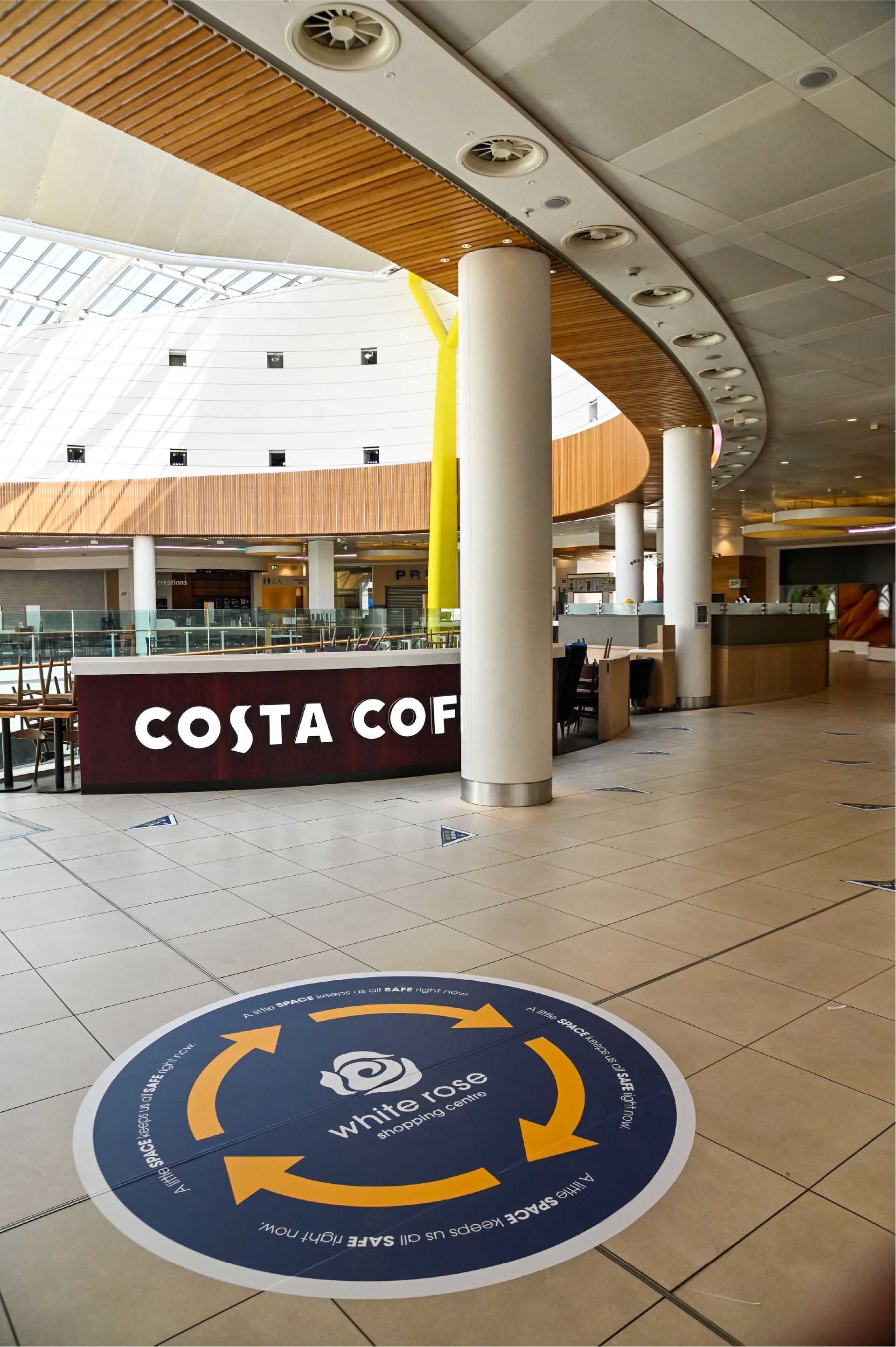 Mall Floor Graphics