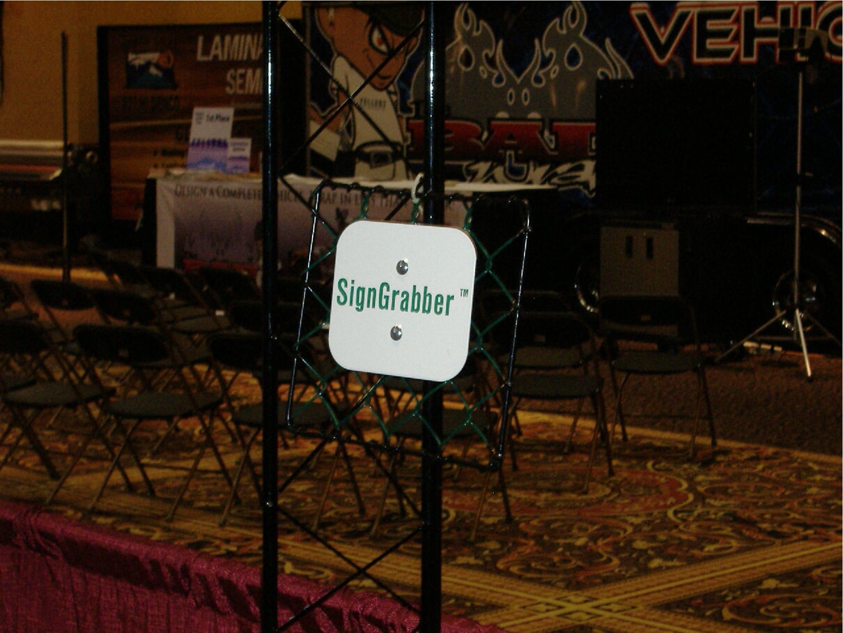 sign strap bracket